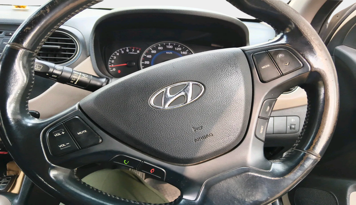 2015 Hyundai Grand i10 ASTA (O) 1.2 KAPPA VTVT, Petrol, Manual, 50,685 km, interior