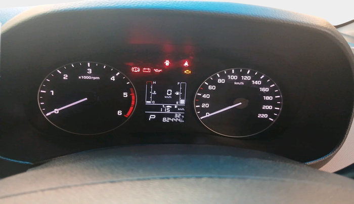 2018 Hyundai Creta SX AT 1.6 DIESEL, Diesel, Automatic, 82,444 km, interior