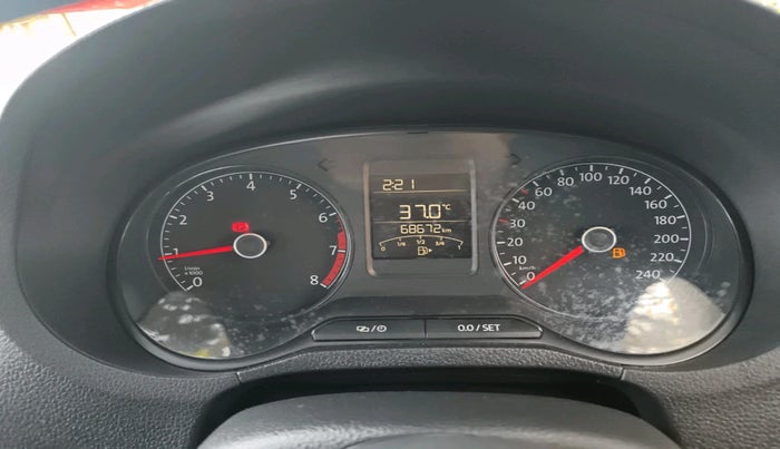 2017 Volkswagen Polo TRENDLINE 1.2L PETROL, Petrol, Manual, 68,672 km, interior