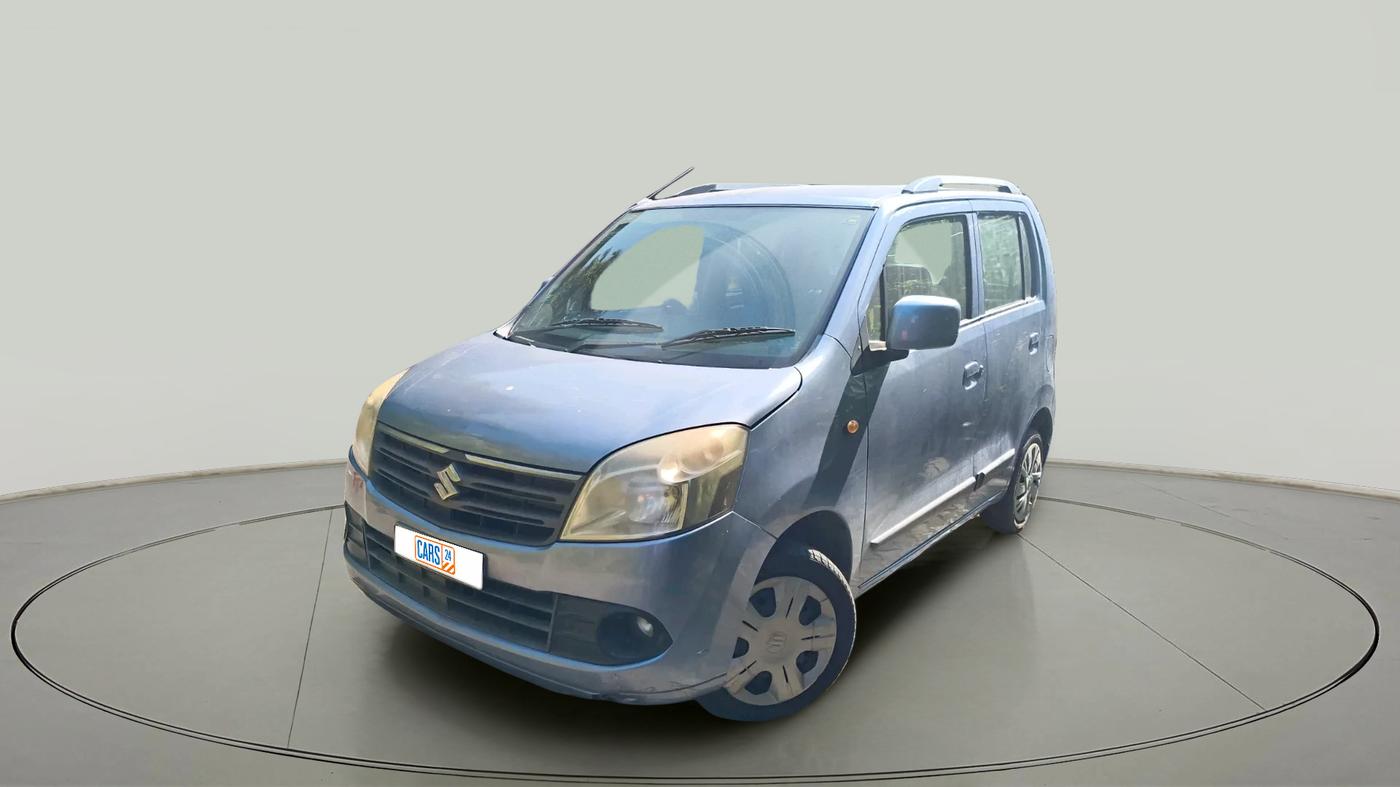 2011 Maruti Wagon R 1.0 VXI, Petrol, Manual, 74,123 km, exterior