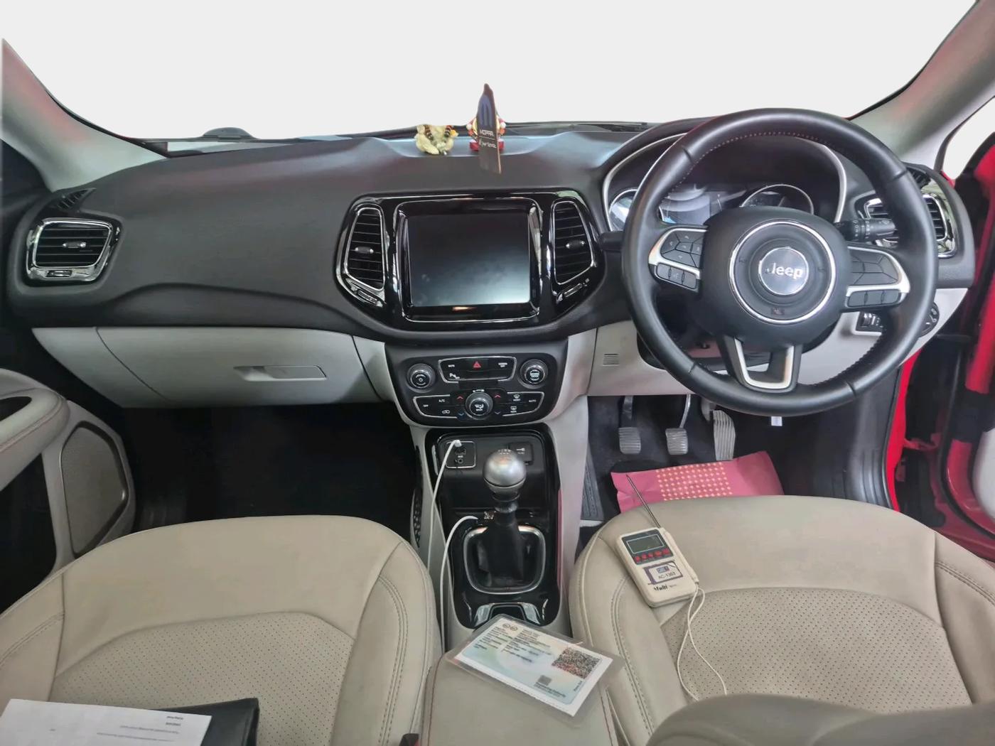 2019 Jeep Compass LIMITED PLUS DIESEL, Diesel, Manual, 64,504 km, interior