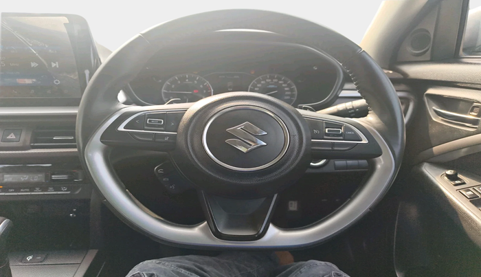 2024 Maruti BREZZA ZXI + AT SMART HYBRID, Petrol, Automatic, 29,701 km, interior