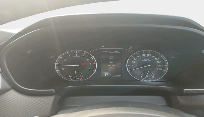 2024 Maruti BREZZA ZXI + AT SMART HYBRID, Petrol, Automatic, 29,701 km, interior