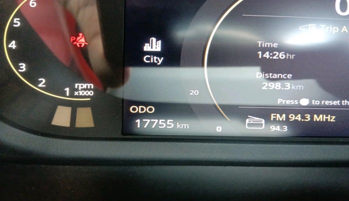 2023 Tata Harrier XZ PLUS RED DARK EDITION, Diesel, Manual, 17,755 km, interior