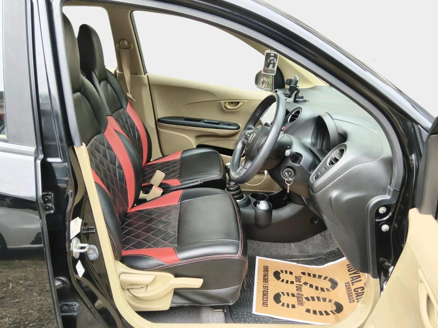 2015 Honda Brio S MT, Petrol, Manual, 50,135 km, interior