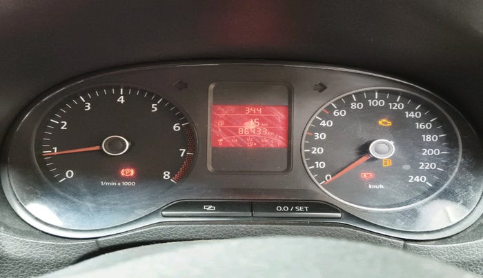 2012 Volkswagen Polo TRENDLINE 1.2L PETROL, Petrol, Manual, 86,433 km, interior