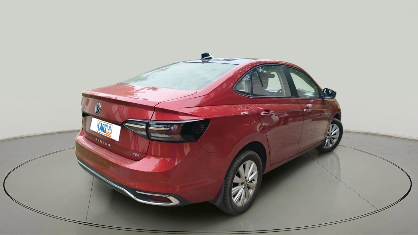 2022 Volkswagen VIRTUS HIGHLINE TSI 1.0 AT, Petrol, Automatic, 83,467 km, exterior