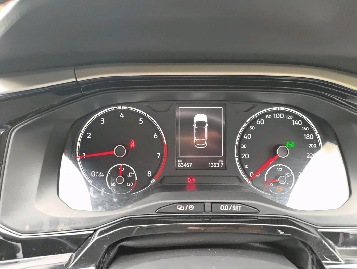 2022 Volkswagen VIRTUS HIGHLINE TSI 1.0 AT, Petrol, Automatic, 83,467 km, interior