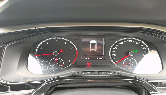 2022 Volkswagen VIRTUS HIGHLINE TSI 1.0 AT, Petrol, Automatic, 83,467 km, interior