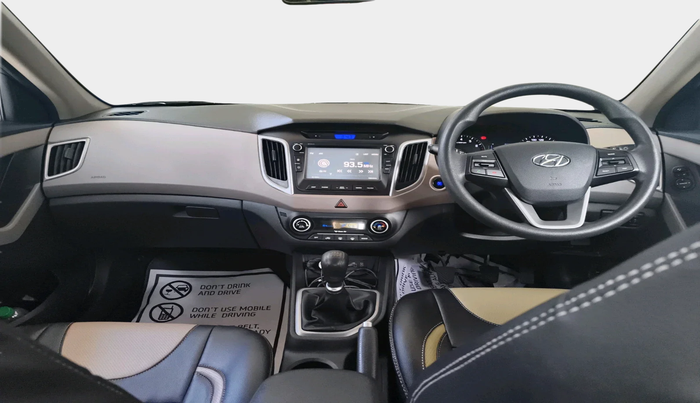 2018 Hyundai Creta SX PLUS 1.6 PETROL, Petrol, Manual, 50,977 km, interior
