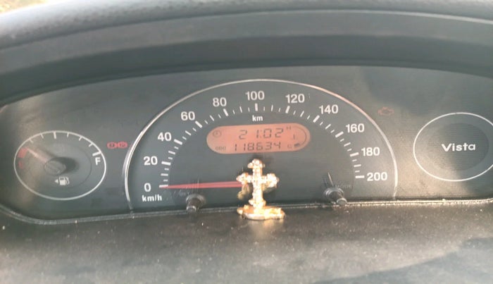 2011 Tata Indica Vista LX QUADRAJET, Diesel, Manual, 1,18,634 km, interior