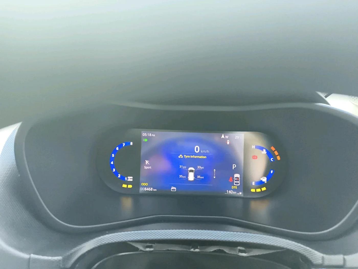 2024 Tata NEXON CREATIVE PLUS S 1.2 REVOTRON 7 DCA, Petrol, Automatic, 8,468 km, interior