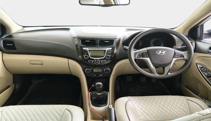 2012 Hyundai Verna FLUIDIC 1.6 CRDI SX, Diesel, Manual, 85,768 km, interior