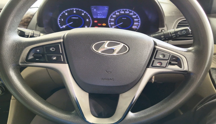 2012 Hyundai Verna FLUIDIC 1.6 CRDI SX, Diesel, Manual, 85,768 km, interior