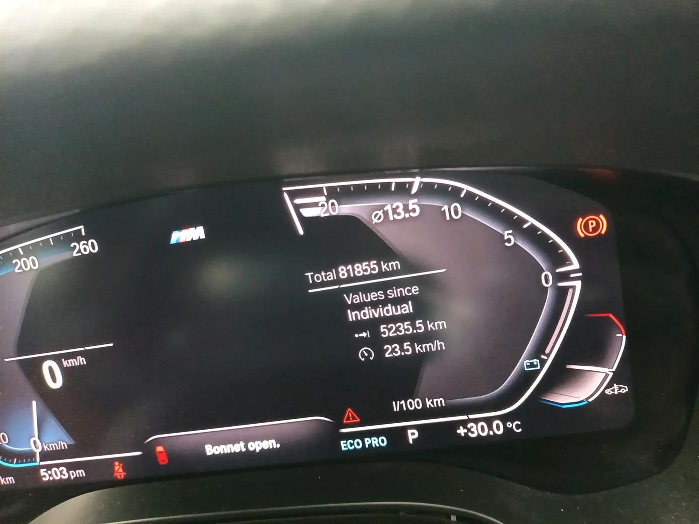 2019 BMW 5 Series 530I M SPORT, Petrol, Automatic, 81,855 km, interior