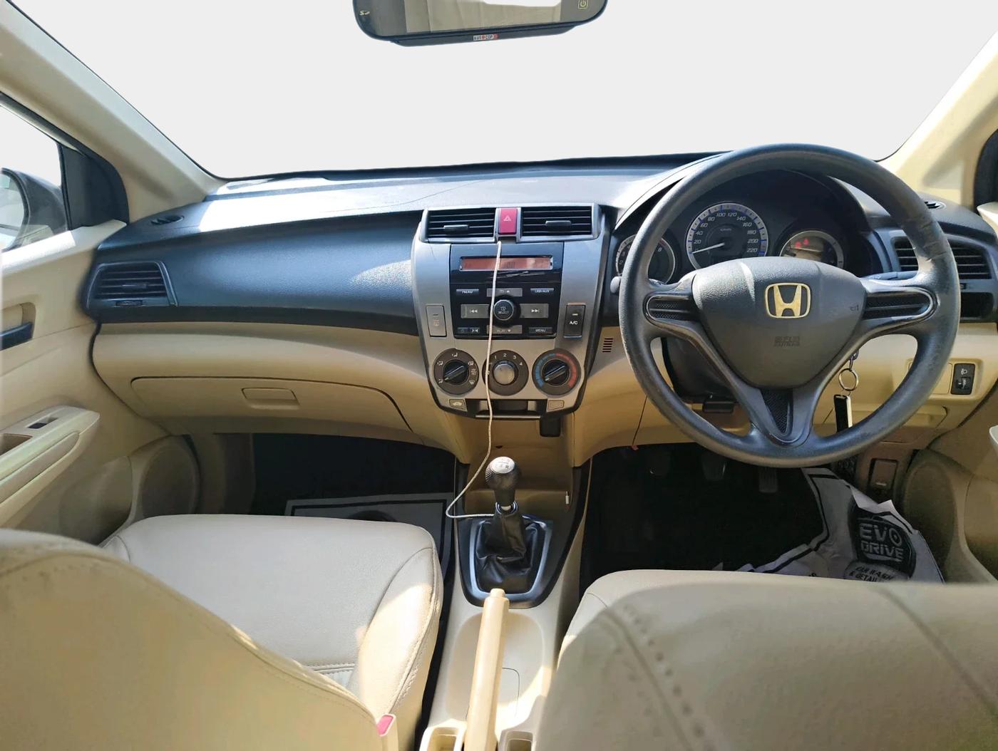 2012 Honda City 1.5L I-VTEC E MT, Petrol, Manual, 1,49,600 km, interior