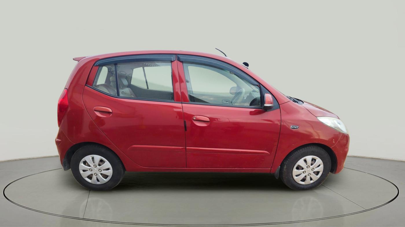 2012 Hyundai i10 SPORTZ 1.2, Petrol, Manual, 72,076 km, exterior