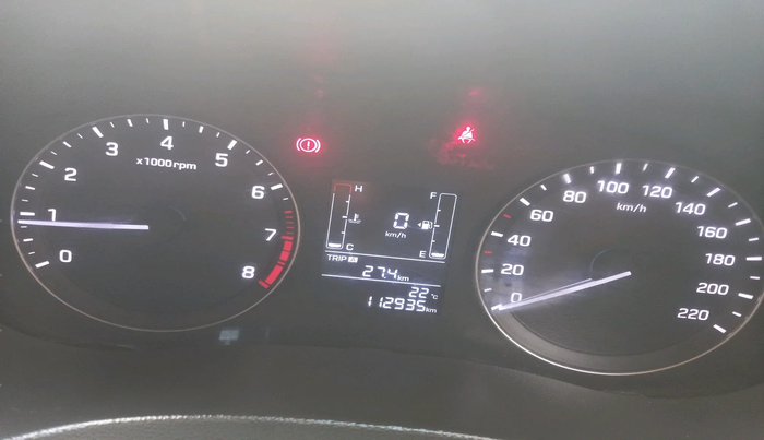 2016 Hyundai Creta SX PLUS 1.6 PETROL, Petrol, Manual, 1,12,935 km, interior