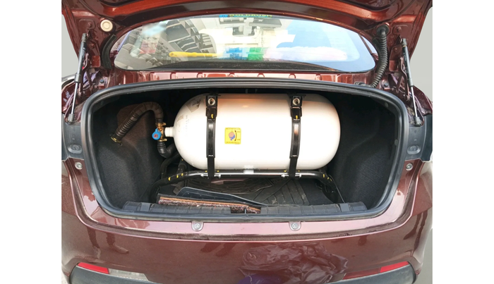 2023 Tata TIGOR XZ PLUS CNG, Petrol, Manual, 10,145 km, exterior