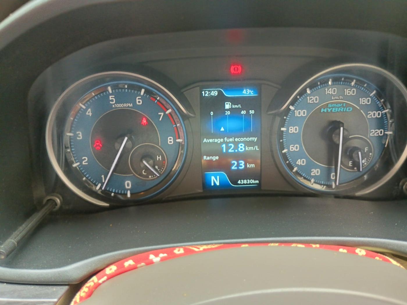 2022 Maruti Ertiga ZXI AT SHVS, Petrol, Automatic, 43,830 km, interior