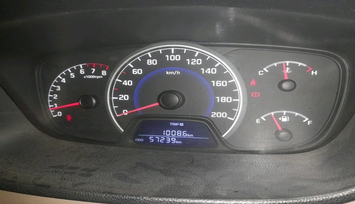 2017 Hyundai Grand i10 ASTA 1.2 KAPPA VTVT, Petrol, Manual, 57,239 km, interior