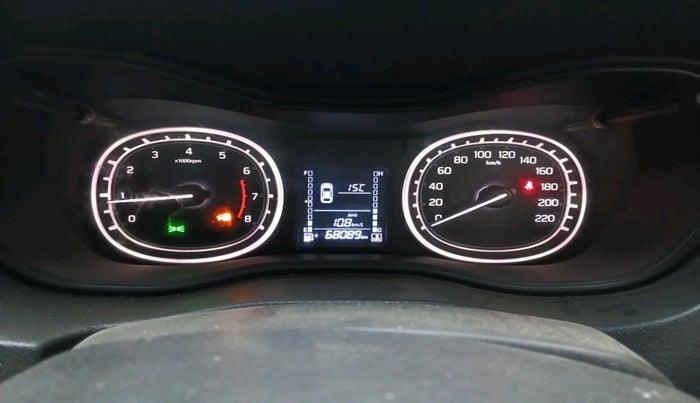 2020 Maruti Vitara Brezza ZXI, Petrol, Manual, 68,089 km, interior