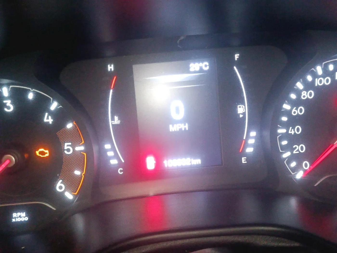 2021 Jeep Compass SPORT 2.0 DIESEL, Diesel, Manual, 11,00,000 km, interior