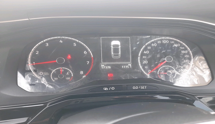 2022 Volkswagen VIRTUS HIGHLINE TSI 1.0 MT, Petrol, Manual, 57,376 km, interior