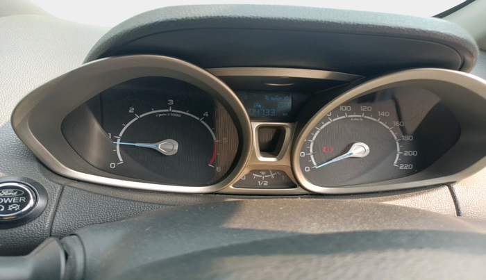 2017 Ford Ecosport TITANIUM 1.5L DIESEL, Diesel, Manual, 1,04,733 km, interior