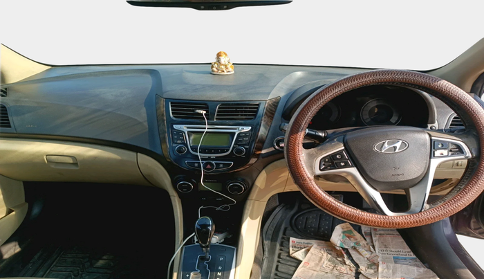 2011 Hyundai Verna FLUIDIC 1.6 CRDI SX OPT AT, Diesel, Automatic, 83,526 km, interior