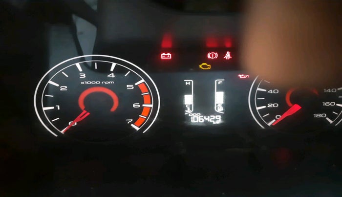 2016 Mahindra Kuv100 K4 5 STR, Petrol, Manual, 1,06,429 km, interior