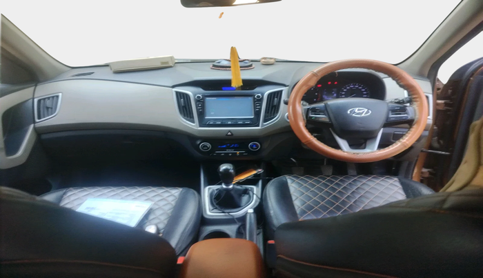 2017 Hyundai Creta SX PLUS 1.6 DIESEL, Diesel, Manual, 1,69,221 km, interior