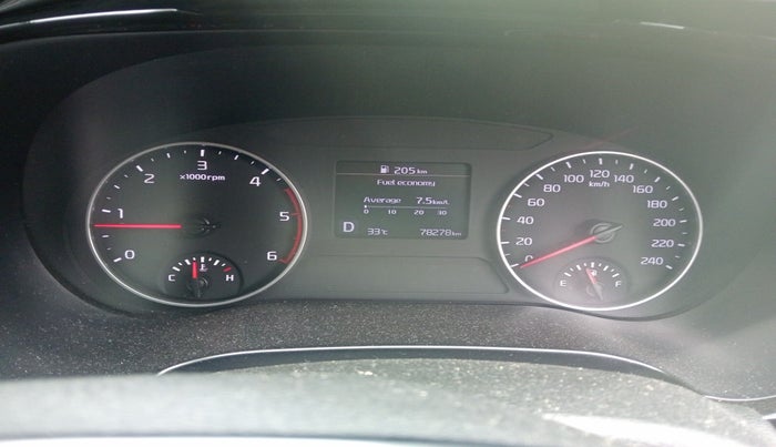 2022 KIA SELTOS HTK PLUS AT 1.5 DIESEL, Diesel, Automatic, 78,278 km, interior