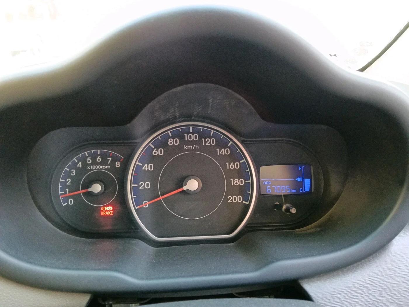 2011 Hyundai i10 SPORTZ 1.2, Petrol, Manual, 67,095 km, interior