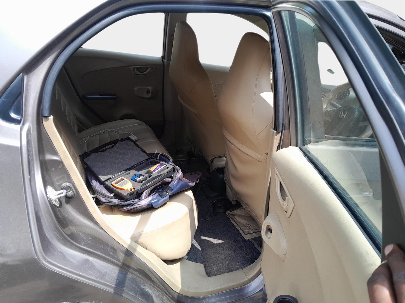 2012 Honda Brio S MT, Petrol, Manual, 68,000 km, interior