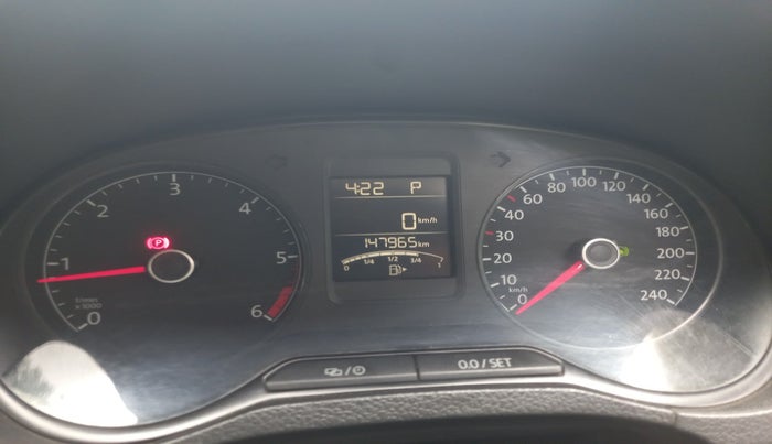 2017 Volkswagen Ameo HIGHLINE PLUS 1.5L AT 16 ALLOY, Diesel, Automatic, 1,47,965 km, interior