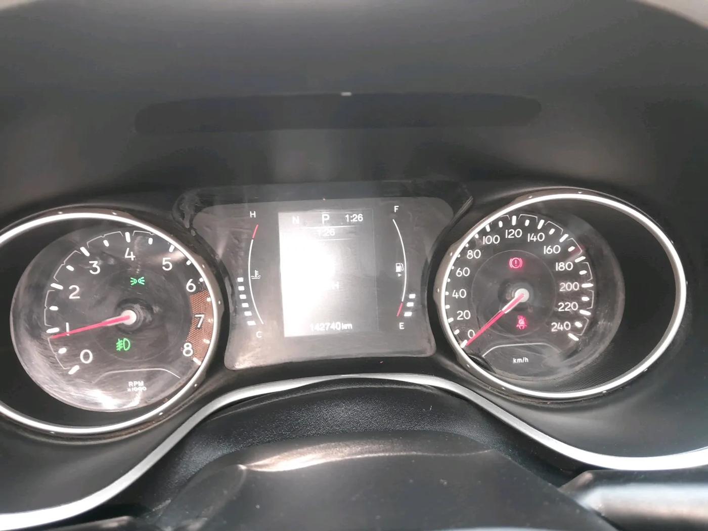 2018 Jeep Compass LIMITED (O) 1.4 PETROL AT, Petrol, Automatic, 1,42,740 km, interior