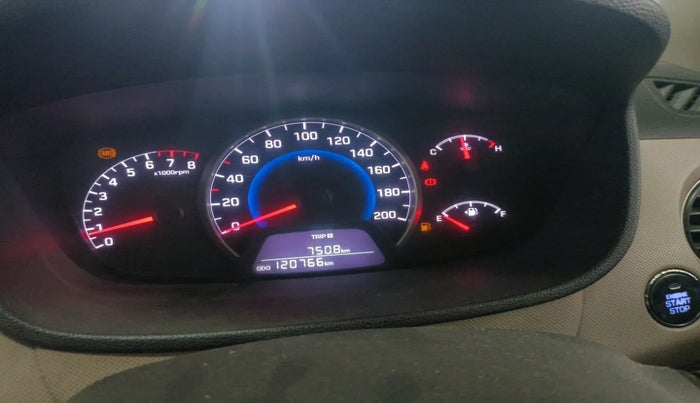 2014 Hyundai Grand i10 ASTA (O) 1.2 KAPPA VTVT, Petrol, Manual, 1,20,766 km, interior