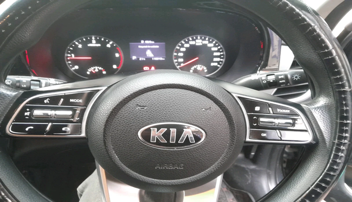 2019 KIA SELTOS HTK PLUS AT 1.5 DIESEL, Diesel, Automatic, 1,18,913 km, interior