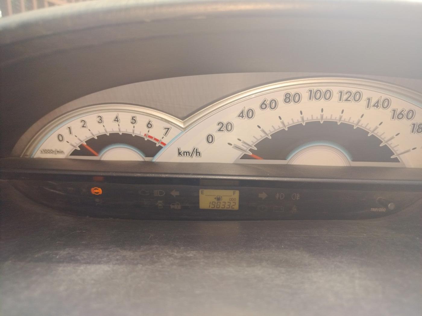 2011 Toyota Etios VX, Petrol, Manual, 1,98,332 km, interior