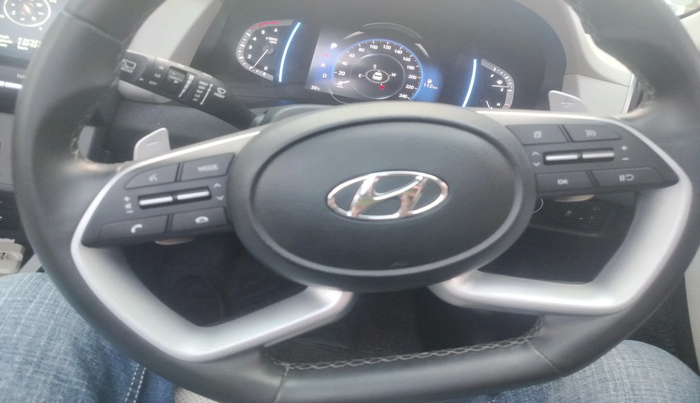 2021 Hyundai Creta SX (O) AT 1.5 DIESEL, Diesel, Automatic, 20,235 km, interior