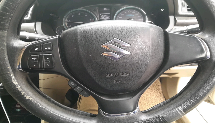 2017 Maruti Ciaz DELTA DIESEL 1.3, Diesel, Manual, 1,38,794 km, interior