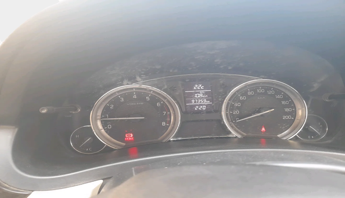 2018 Maruti Ciaz DELTA 1.4 MT PETROL, Petrol, Manual, 97,359 km, interior