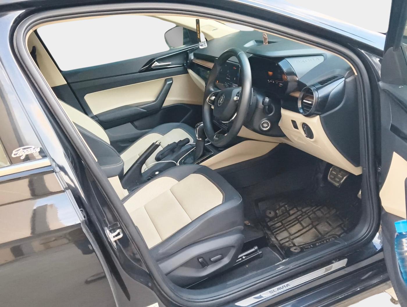 2024 Skoda SLAVIA STYLE 1.5L TSI DSG, Petrol, Automatic, 22,085 km, interior