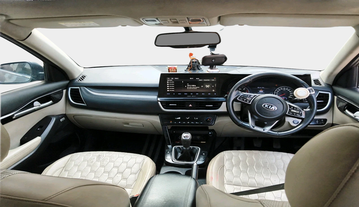 2019 KIA SELTOS HTX PLUS 1.5 DIESEL, Diesel, Manual, 1,27,466 km, interior