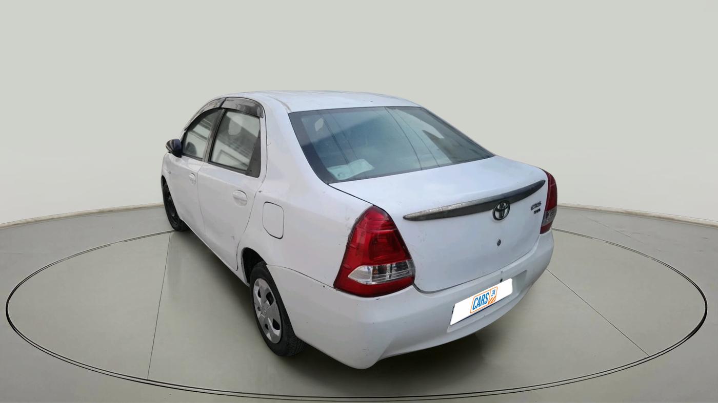 2011 Toyota Etios G, Petrol, Manual, 1,23,000 km, exterior