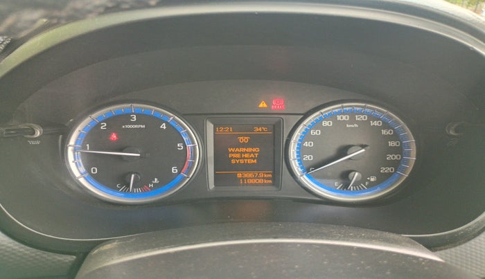 2017 Maruti S Cross ZETA 1.3, Diesel, Manual, 1,18,808 km, interior