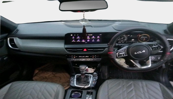 2024 KIA SELTOS  X LINE 1.5 TURBO PETROL DCT, Petrol, Automatic, 47,461 km, interior