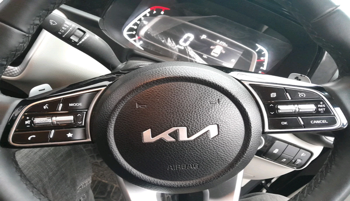 2023 KIA SONET HTX 1.0 DCT, Petrol, Automatic, 13,615 km, interior