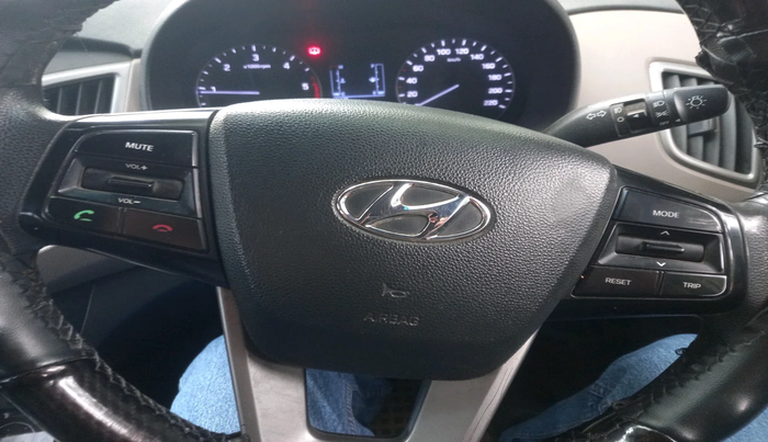 2017 Hyundai Creta SX PLUS 1.6 DIESEL, Diesel, Manual, 1,61,360 km, interior